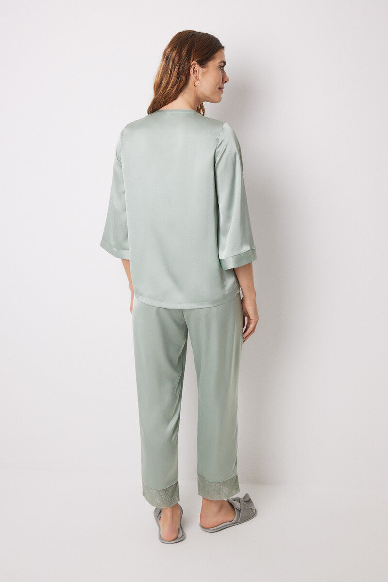 Women Secret - Long Chiffon Pajamas for women - Sold by FIG