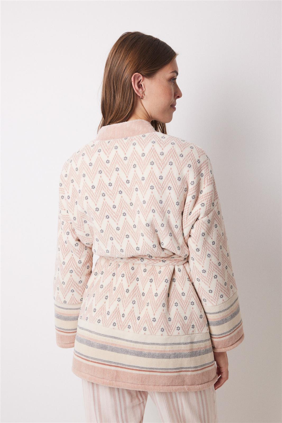 Women Secret - Herringbone Print Short Robe for women - Sold by FIG