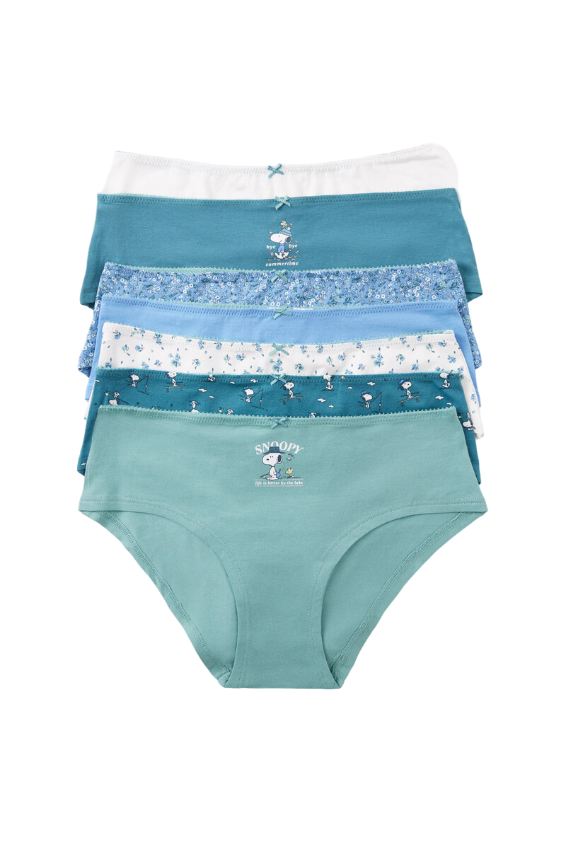 Women Secret - 7-Pieces Classic Printed Panties for women - Sold by FIG