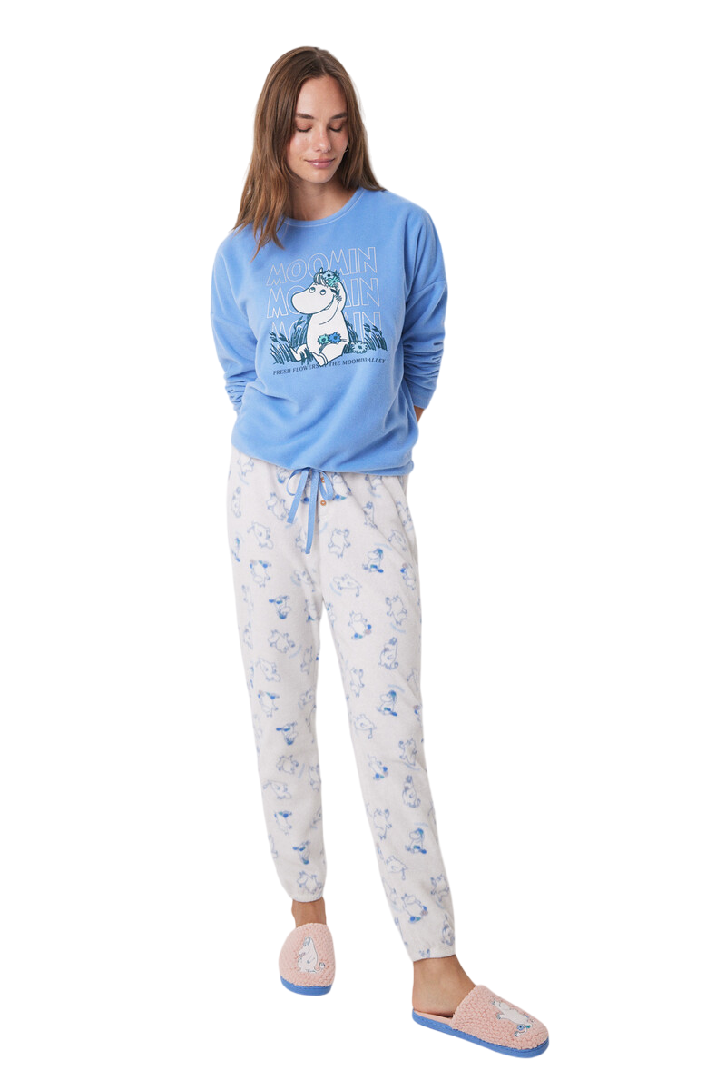 Women Secret - Moomin Soft Long Pajamas for women - Sold by FIG