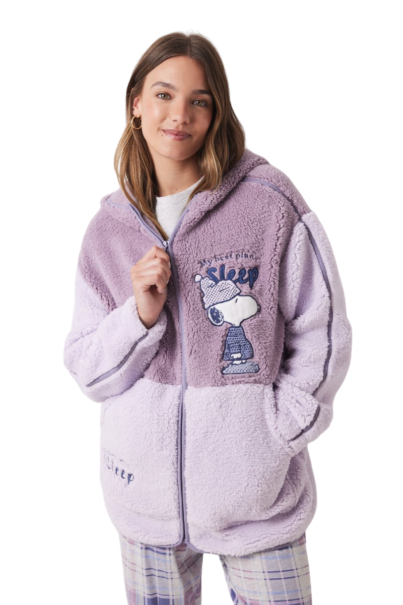 Women Secret - Snoopy Short Sheepskin Robe for women - Sold by FIG