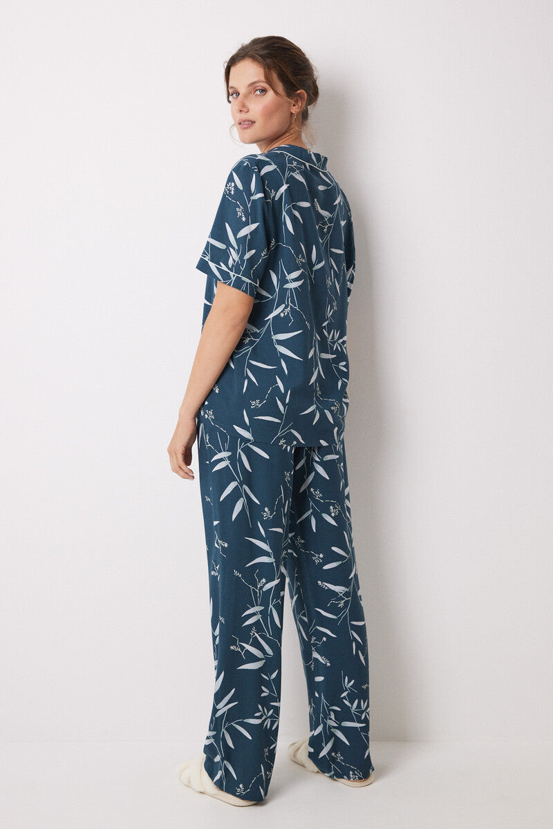 Women Secret - Printed Leaf Pajamas Set for women - Sold by FIG