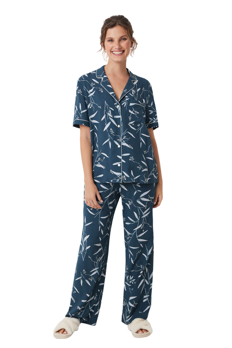 Women Secret - Printed Leaf Pajamas Set for women - Sold by FIG
