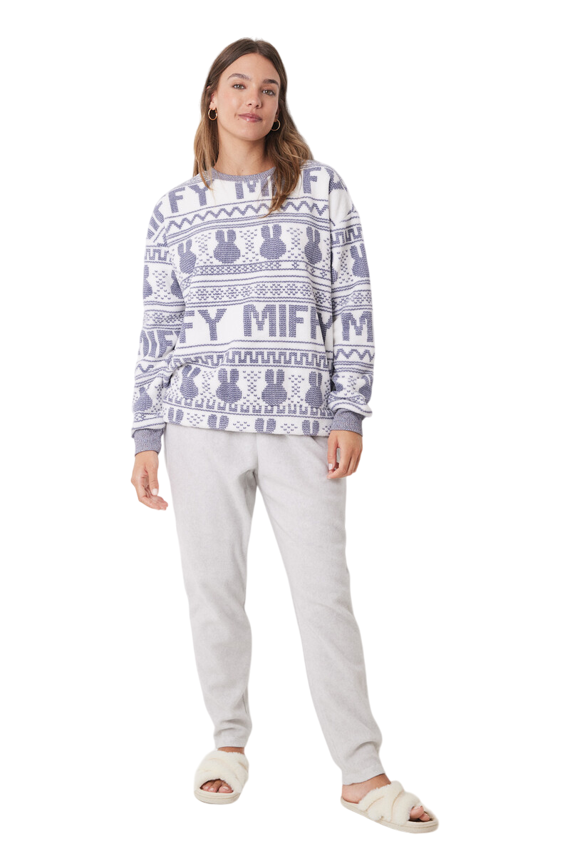 Women Secret - Miffy Long Fleece Pajamas for women - Sold by FIG