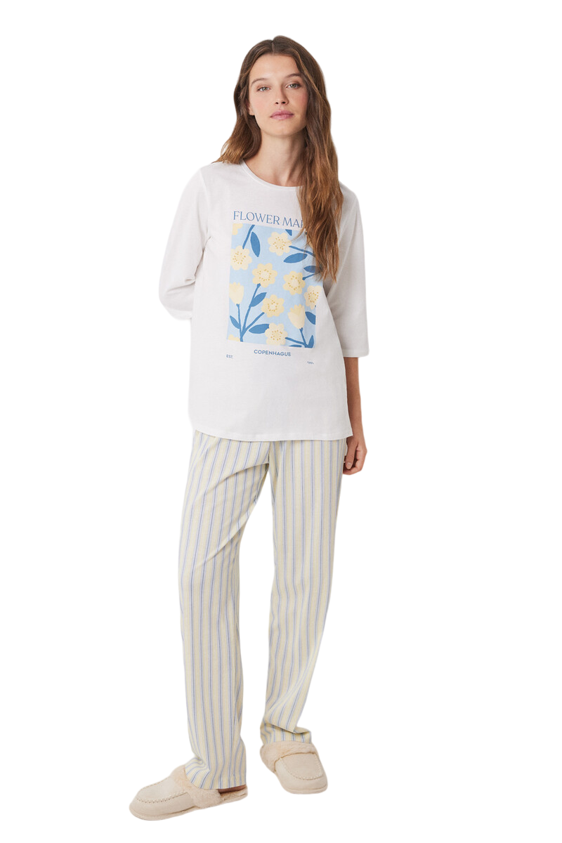 Women Secret - Floral Print Pajamas Set for women - Sold by FIG