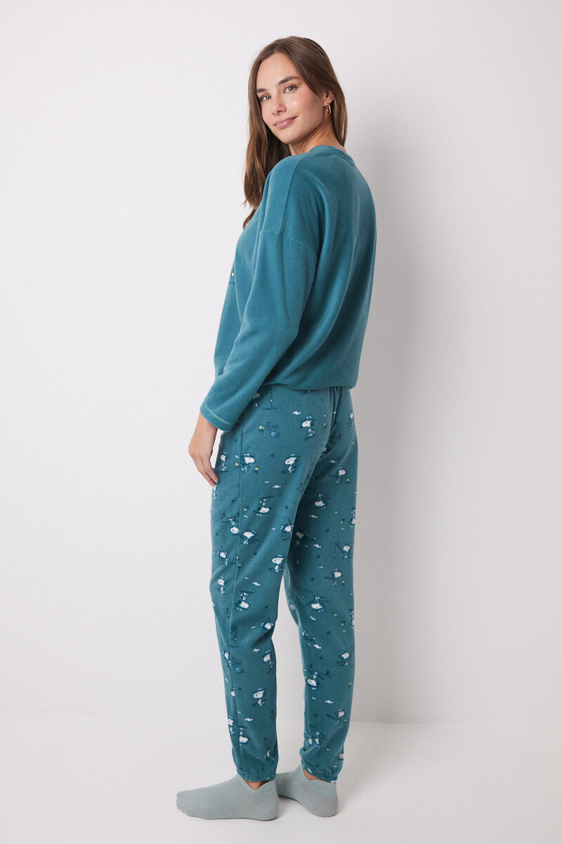 Women Secret - Snoopy Soft Long Pajamas Set for women - Sold by FIG
