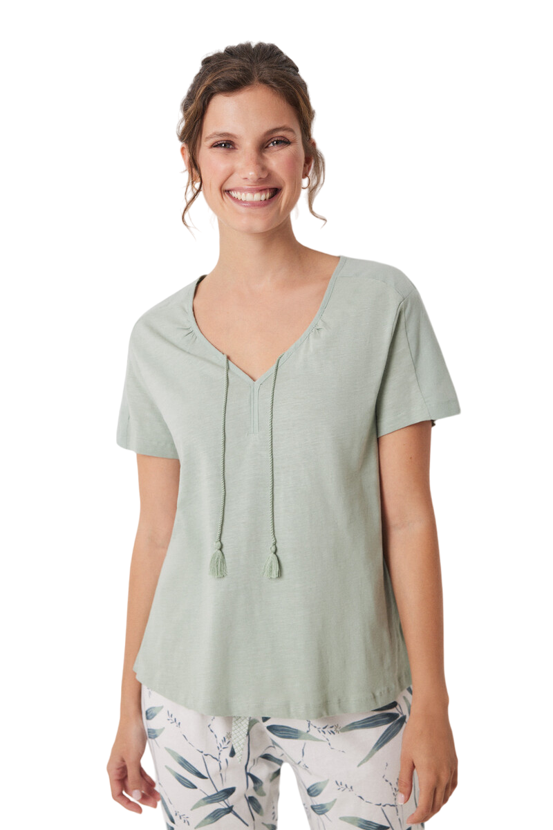 Women Secret - Short Sleeve Pajamas T-Shirt for women - Sold by FIG