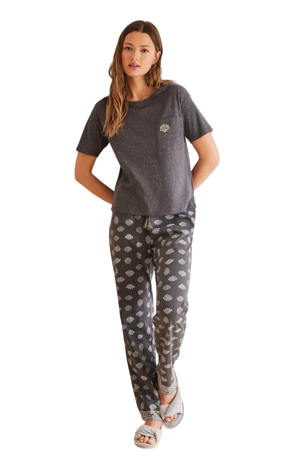 Women Secret - Shell Print Pajamas Set for women - Sold by FIG