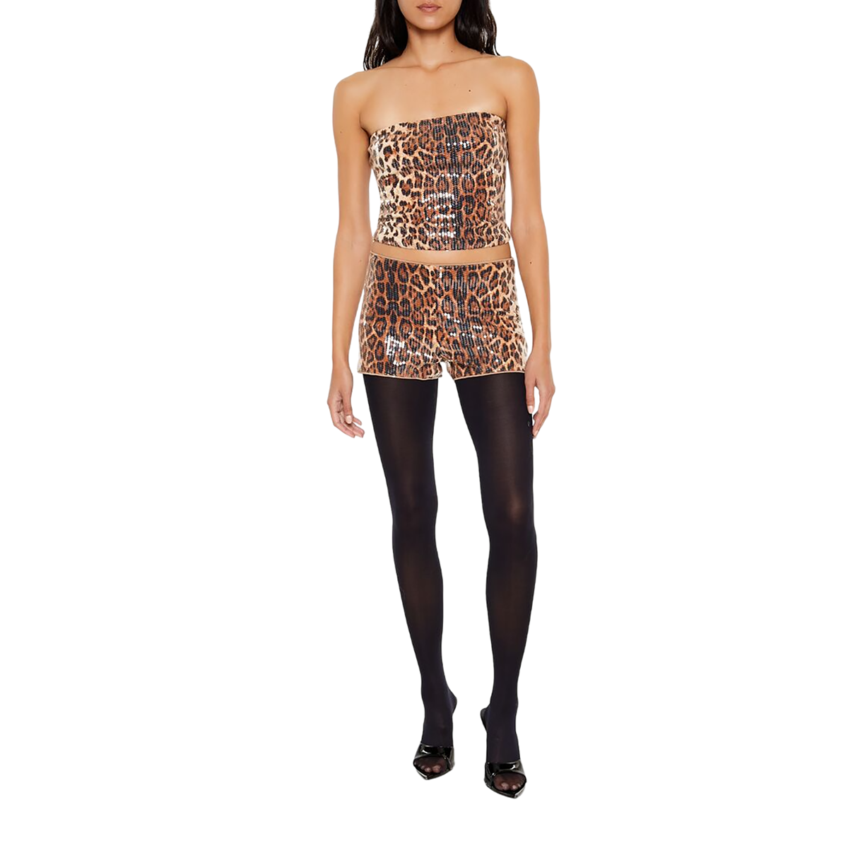 فور ايفر 21 - شورت مطبوع للنساء - بيعت من قبل اف اي جي