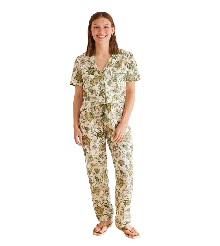 Women Secret - Eastern Classic Pajamas Set for women - Sold by FIG