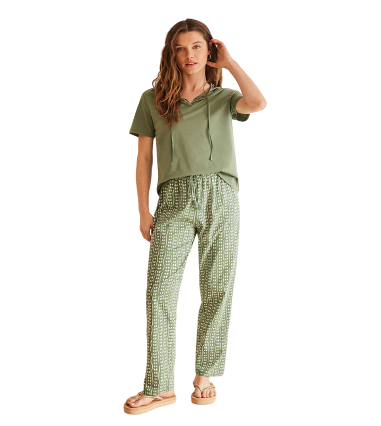 Women Secret - Geometric Pajamas Set for women - Sold by FIG
