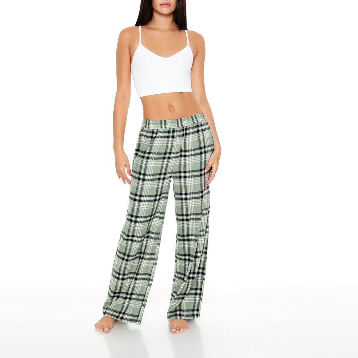 فور ايفر 21 - بنطلون بيجامه للنساء - بيعت من قبل اف اي جي