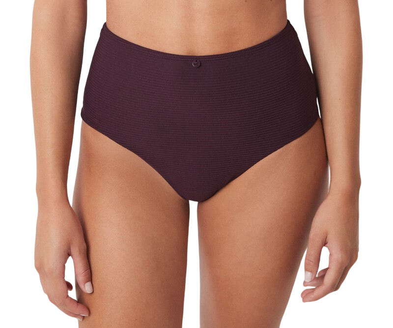 Women Secret - Classic burgundy microfibre high briefs,Panties - Sold by FIG