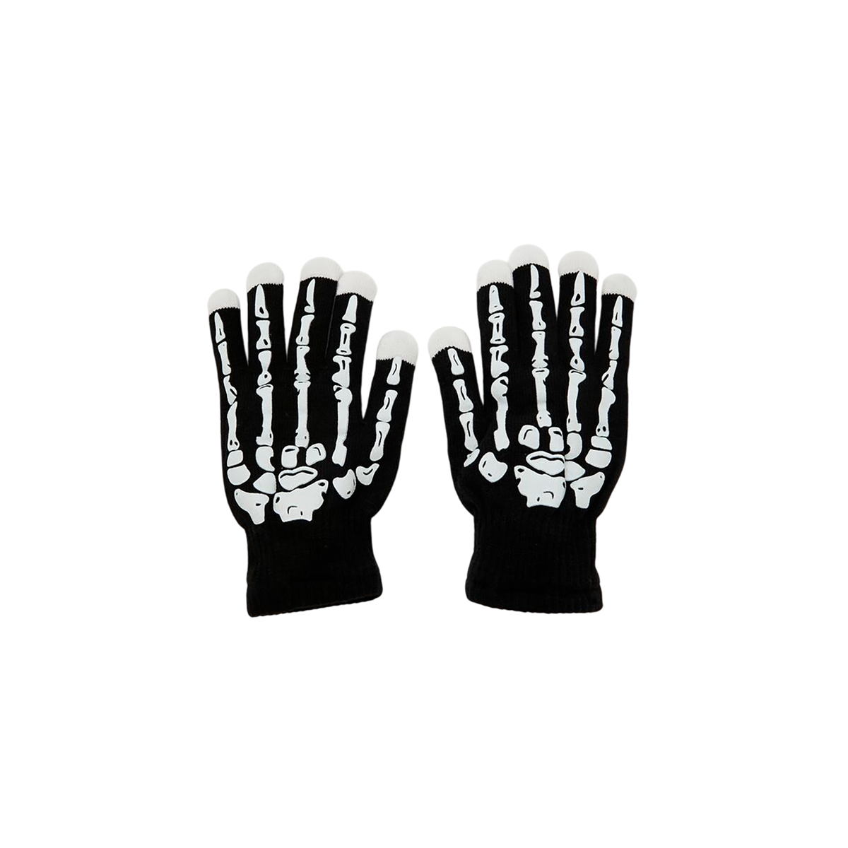 فور ايفر 21 - قفازات الهيكل العظميللرجال - بيعت من قبل اف اي جي