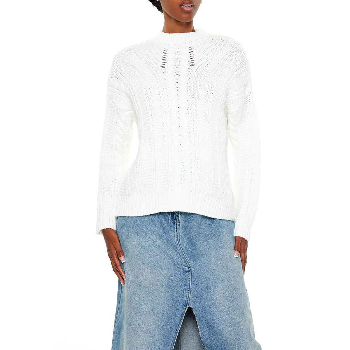 فور ايفر 21 - سويتر للنساء - بيعت من قبل اف اي جي