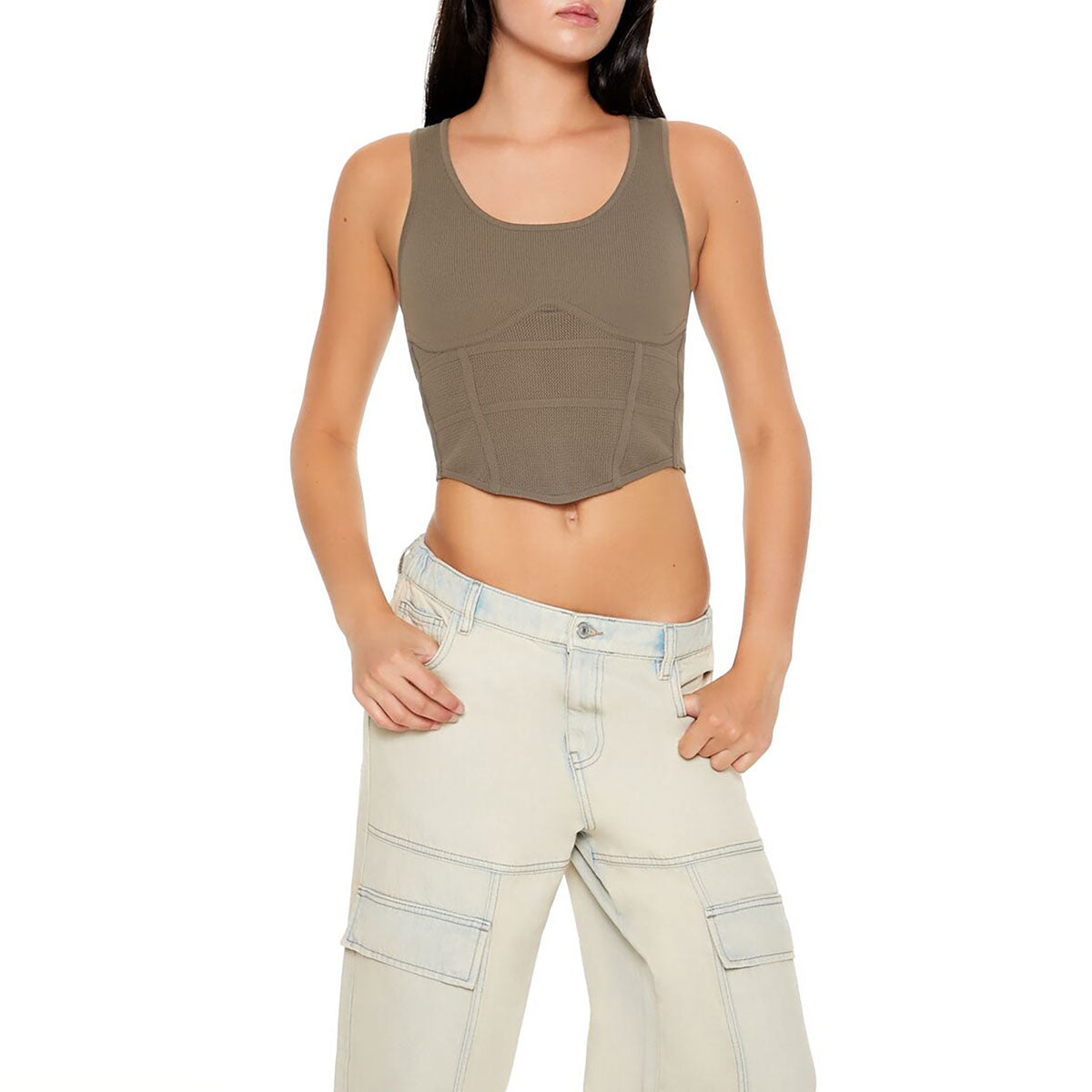 فور ايفر 21 - تانك توب للنساء - بيعت من قبل اف اي جي