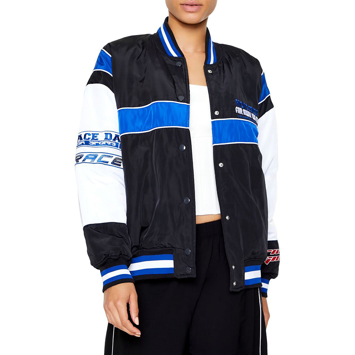 فور ايفر 21 - سترة بومبر للنساء - بيعت من قبل اف اي جي