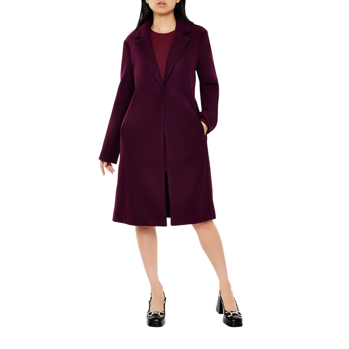 فور ايفر 21 - معطف طويل للنساء - بيعت من قبل اف اي جي