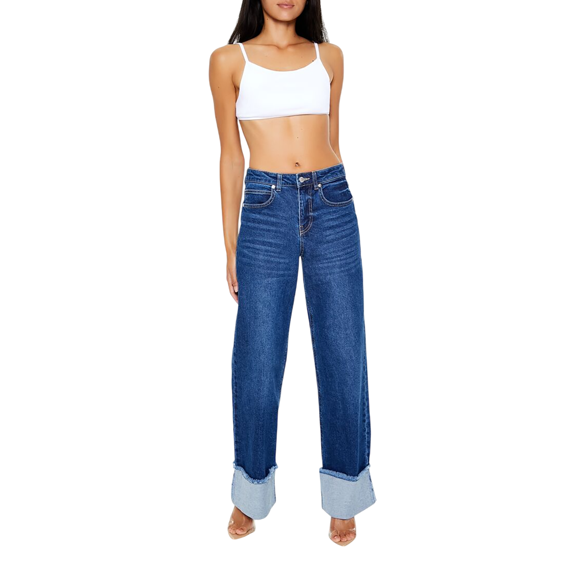 فور ايفر 21 - بنطلون جينز للنساء - بيعت من قبل اف اي جي