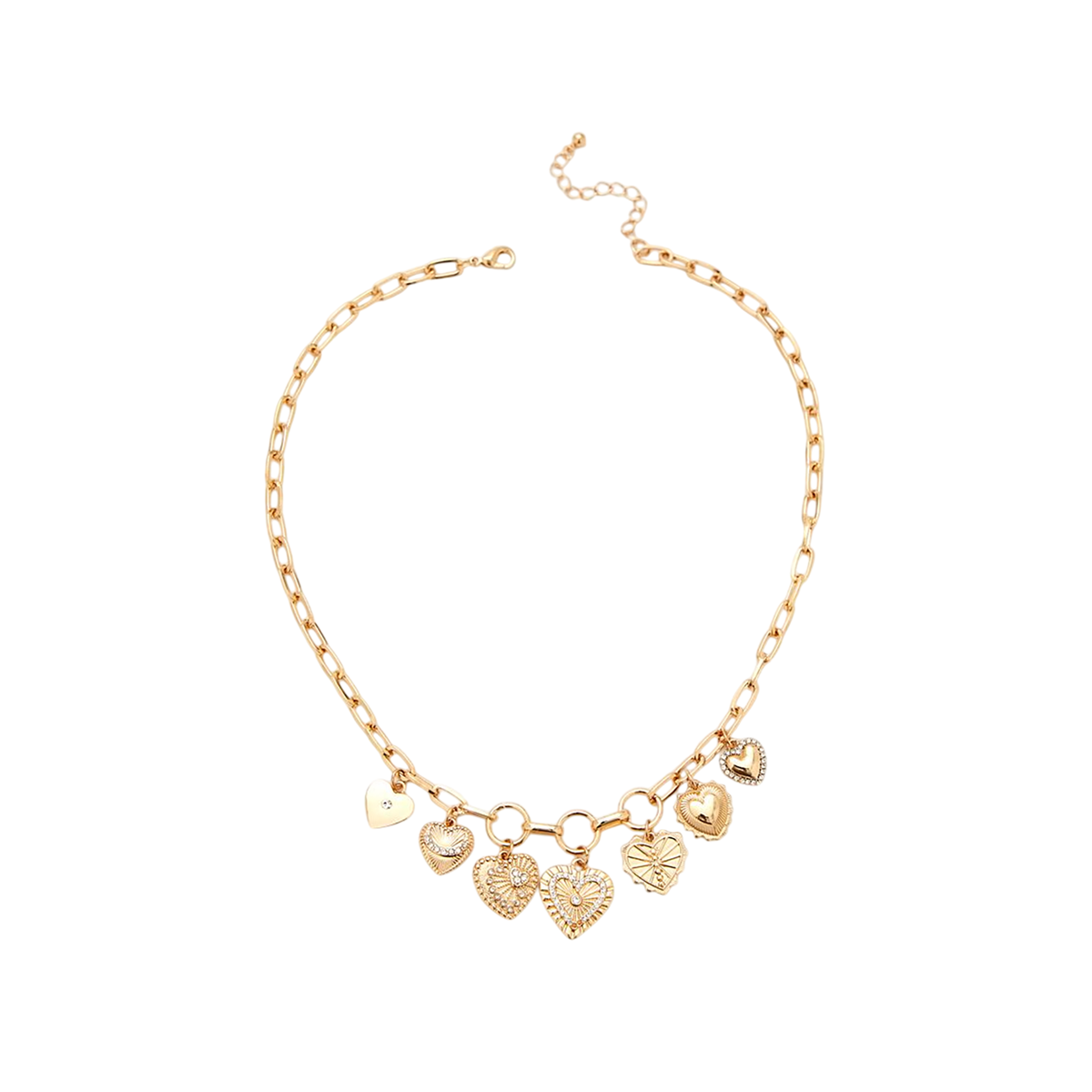 فور ايفر 21 - قلاده علي شكل قلب للنساء - بيعت من قبل اف اي جي