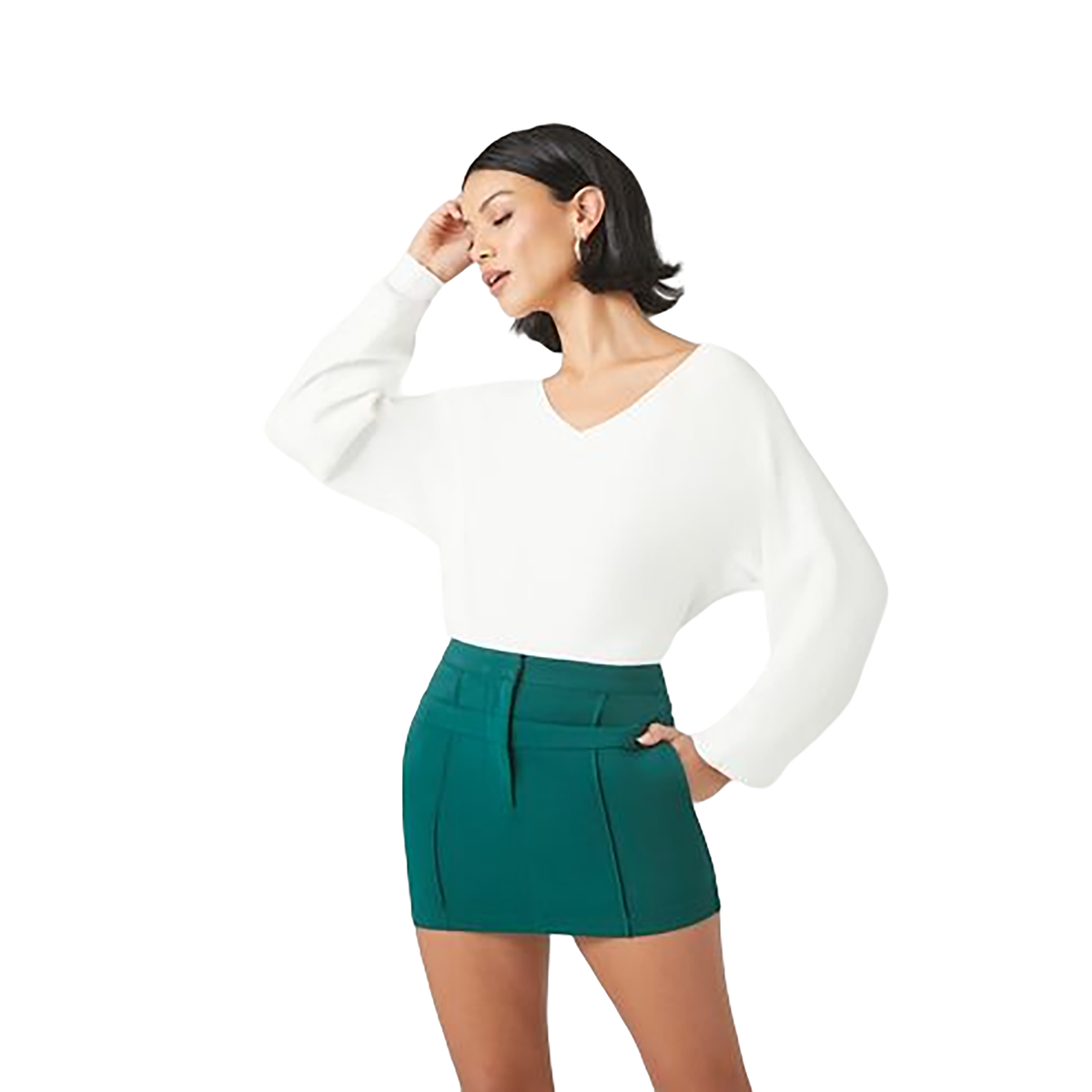 فوريفر 21 - جيبه مريحه للنساء - بيعت من قبل اف اي جي