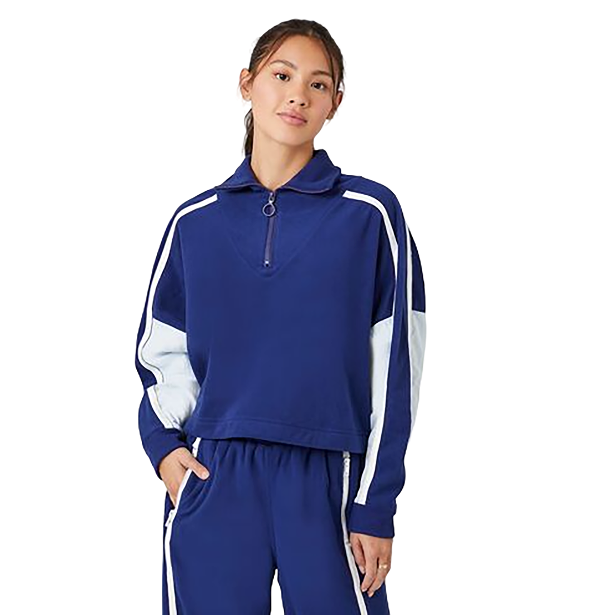 فوريفر 21 - بلوفر مريح للنساء - بيعت من قبل اف اي جي