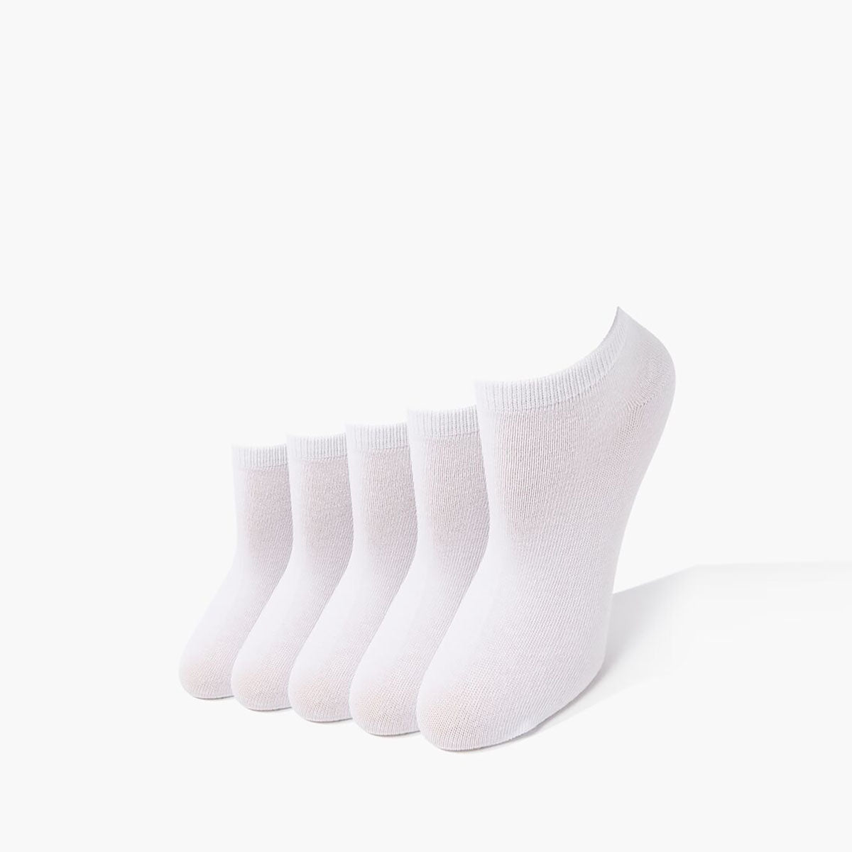 فور ايفر 21 - جوارب للكاحل - عبوة من 5 قطع للنساء - بيعت من قبل اف اي جي