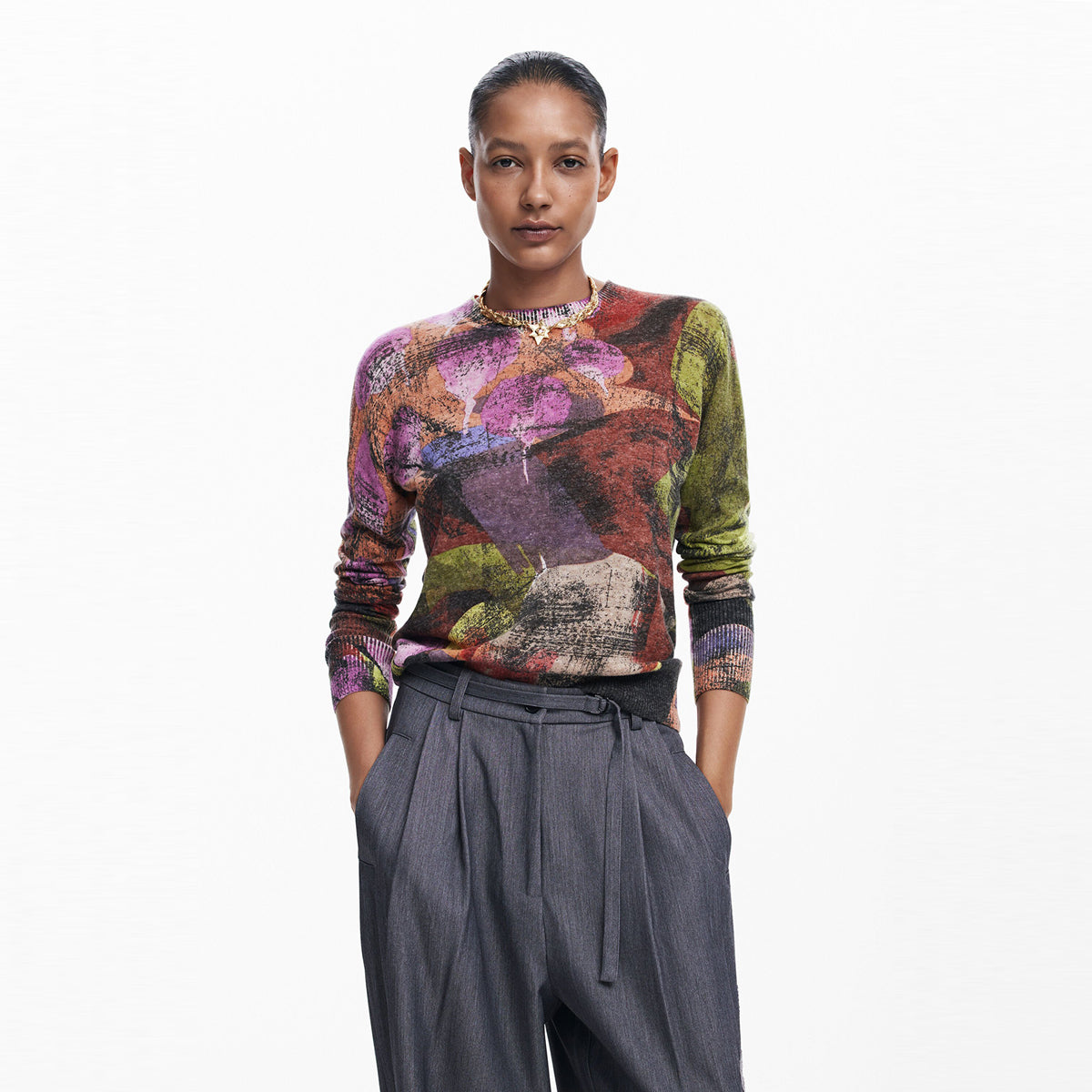 ديسيجوال - سترة للنساء مطبوعة M. Christian Lacroix - بيعت من قبل اف اي جي