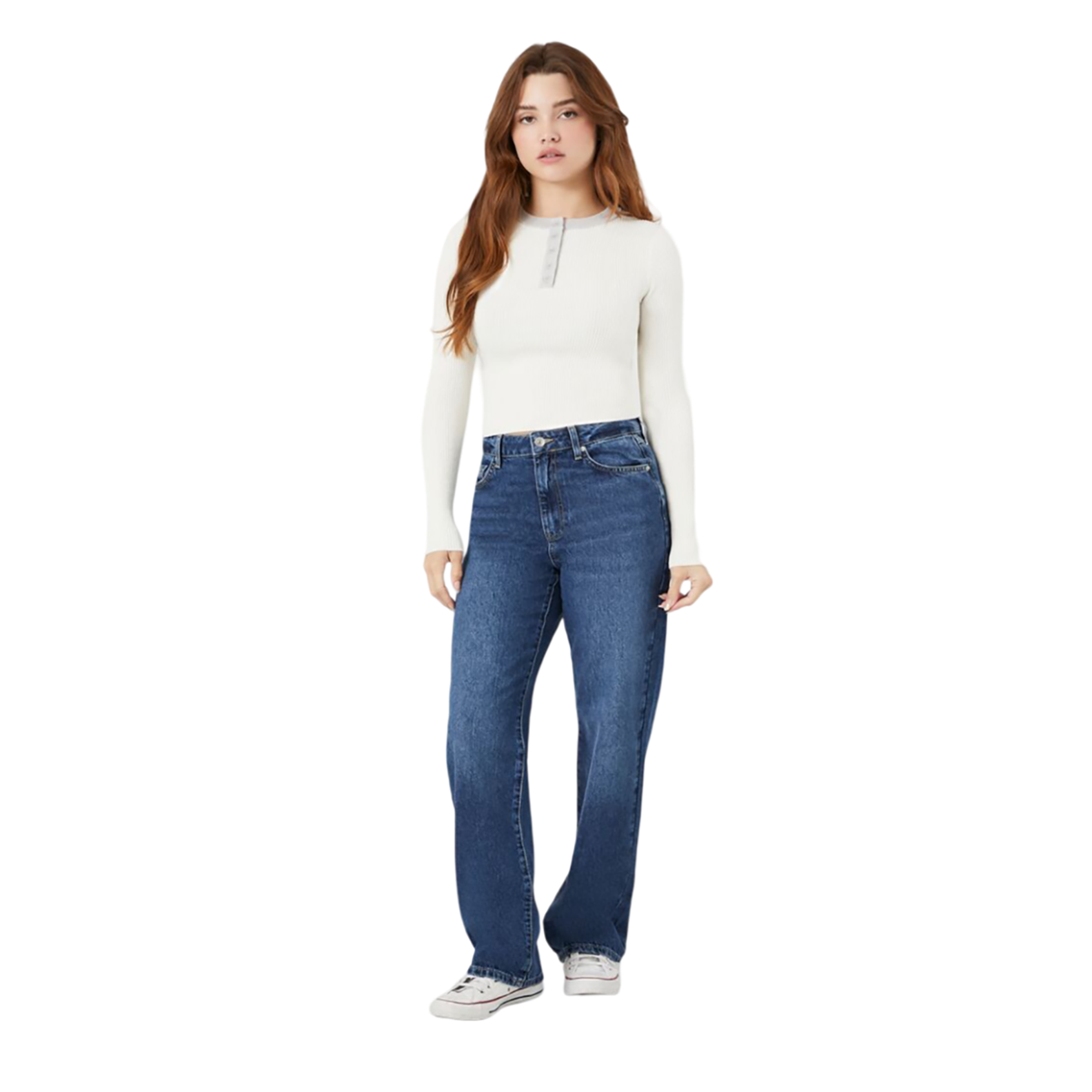 Forever 21 - Stretch-Denim 90s-Fit Jeans - Sold by FIG