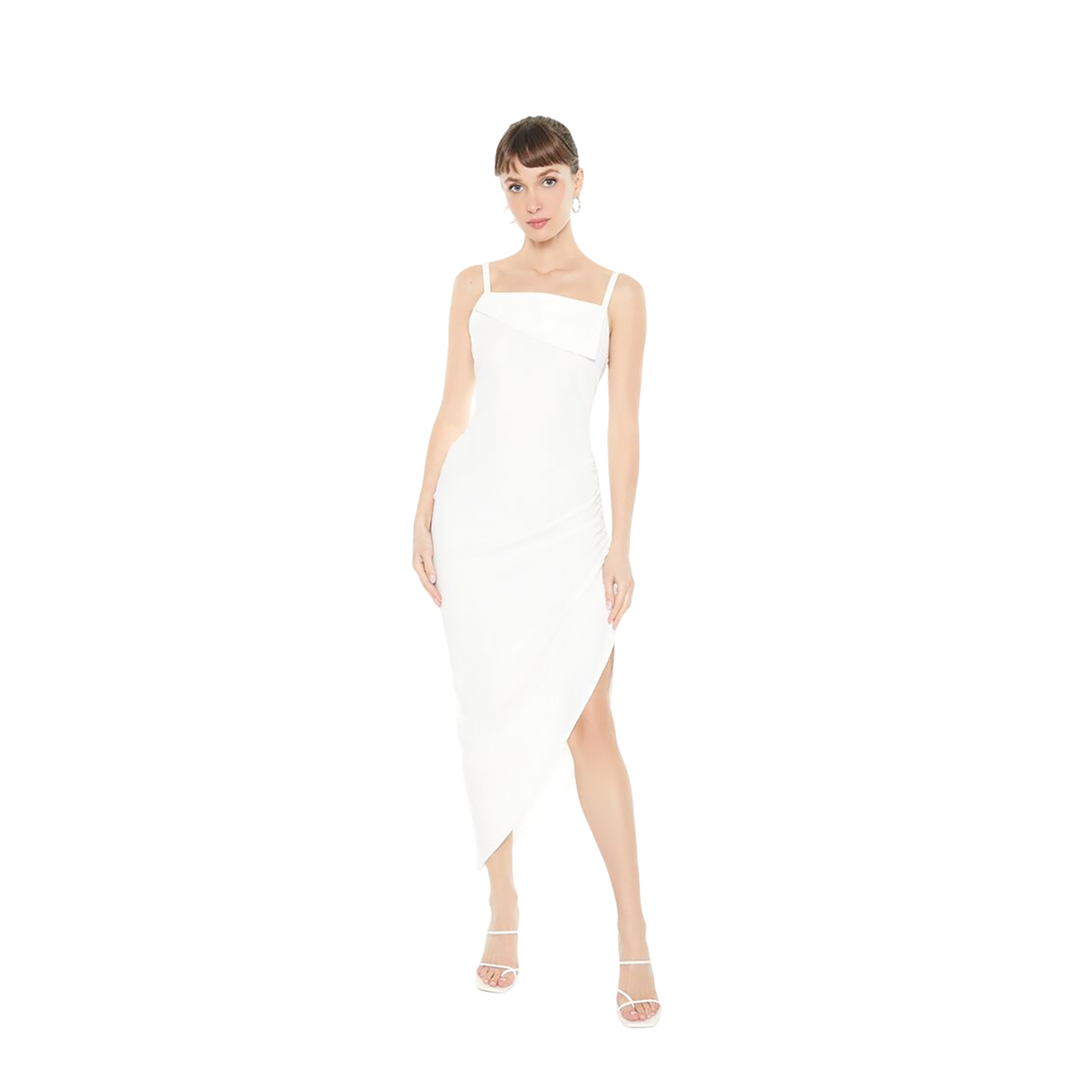 Forever 21 - Asymmetrical Cami Midi Dress - Sold by FIG