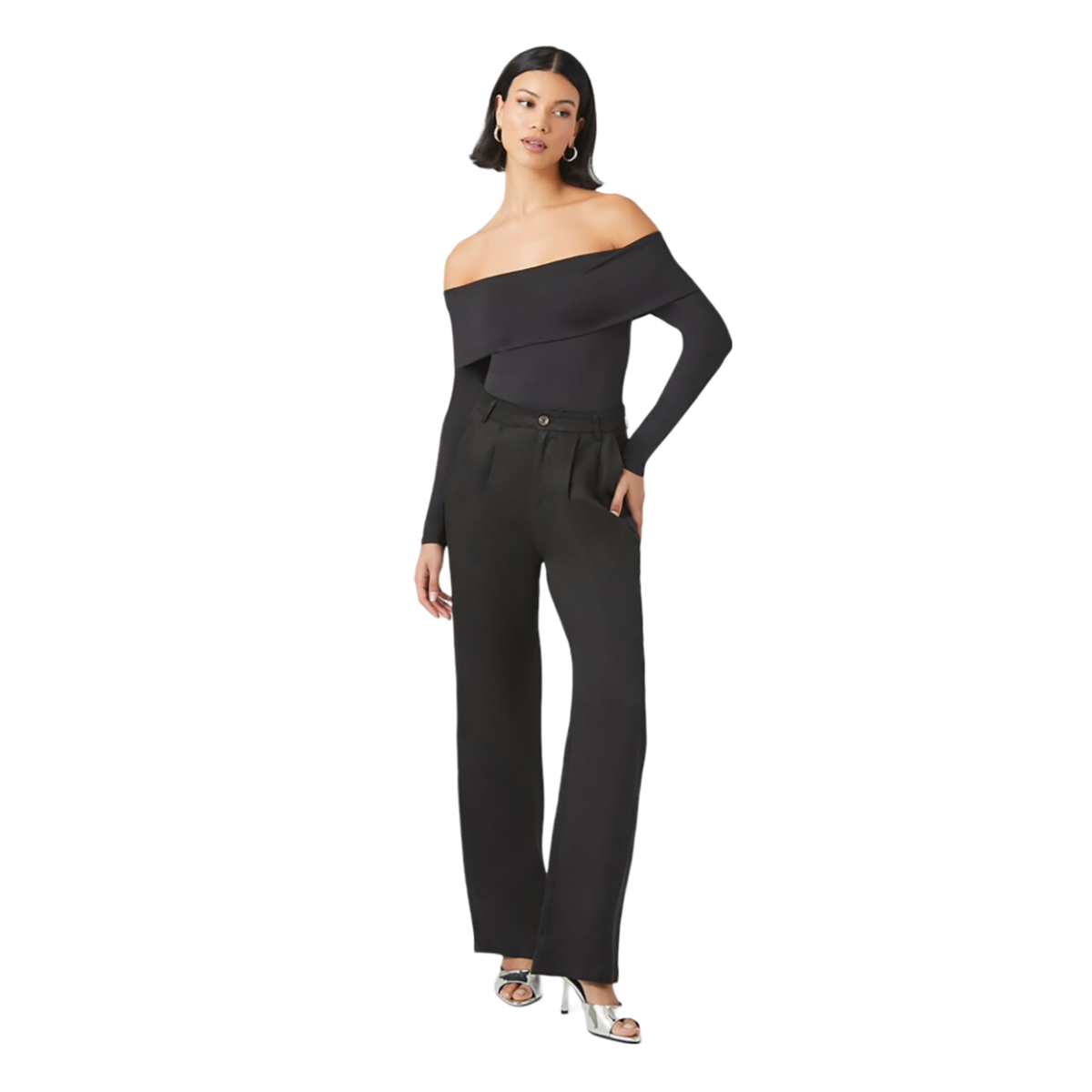Forever 21 - Straight-Leg Trouser Pants - Sold by FIG