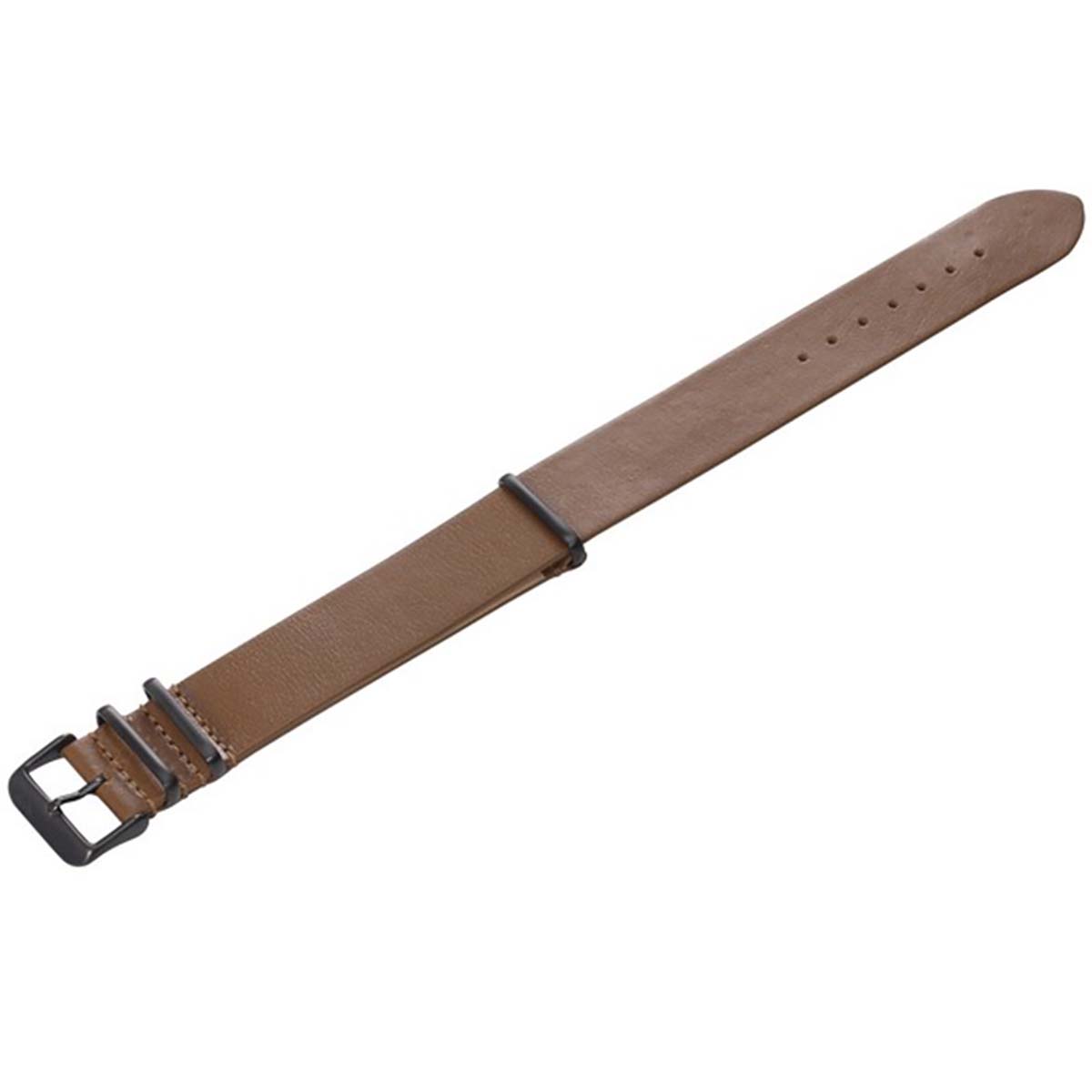 Zink Men'S Suede Leather Strap