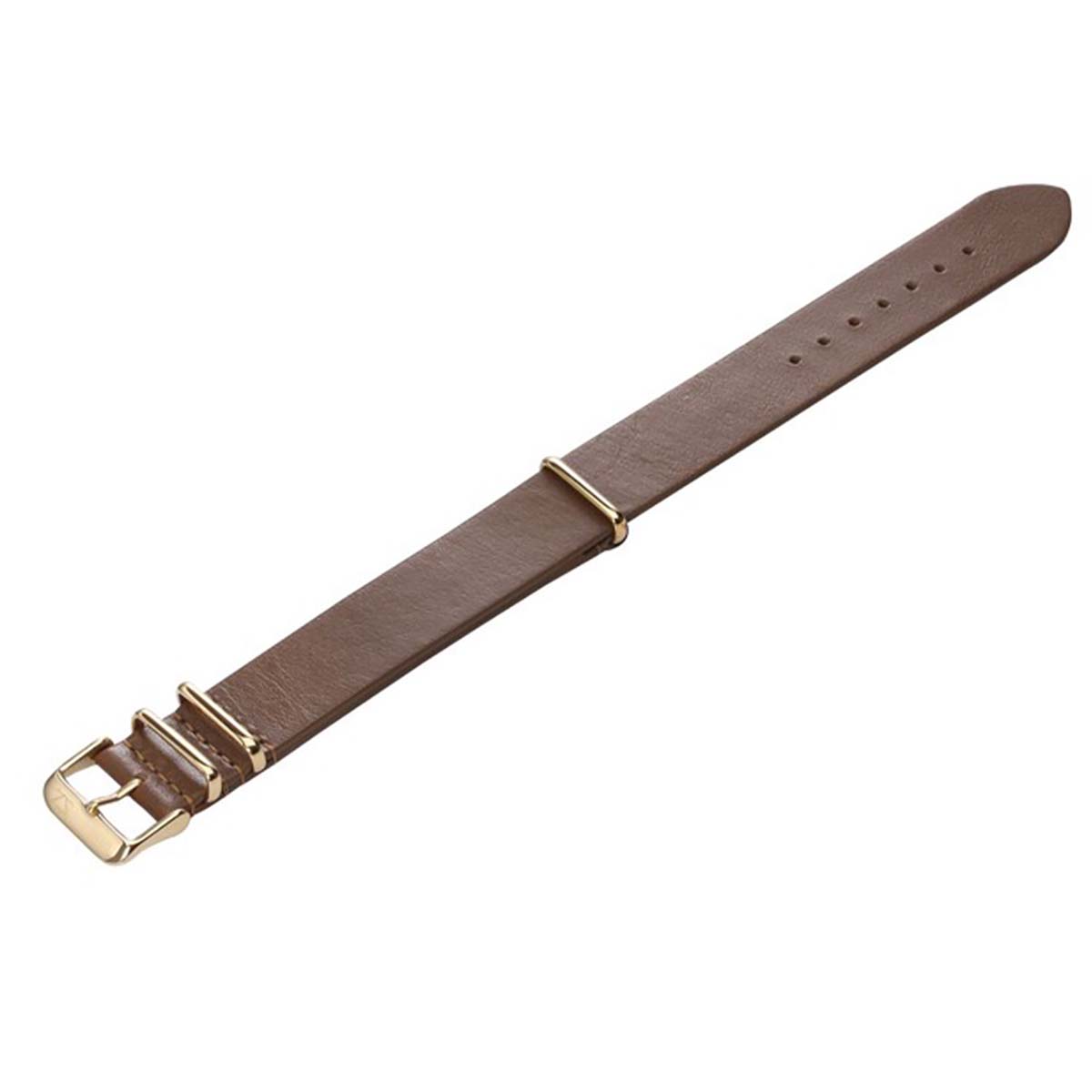 Zink Men'S Genuine Leather Strap