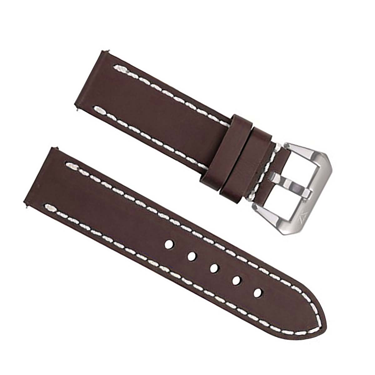 Zink Men'S Thick Genuine Leather Strap