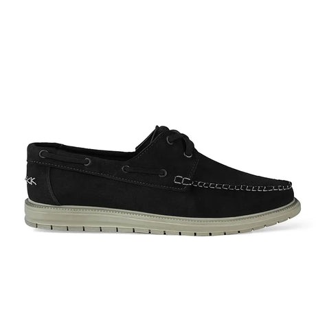 Leazus - Suede Spagu Shoes - Black