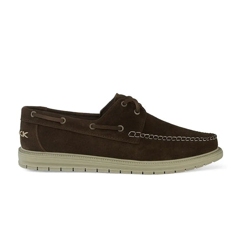 Leazus - Suede Spagu Shoes - Dark Brown