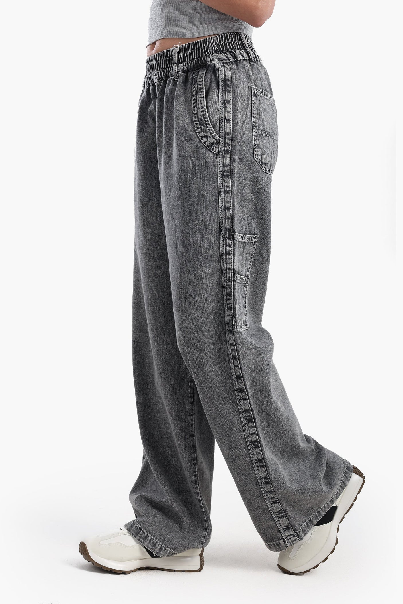 Carina - Lightweight Wide Leg Jeans