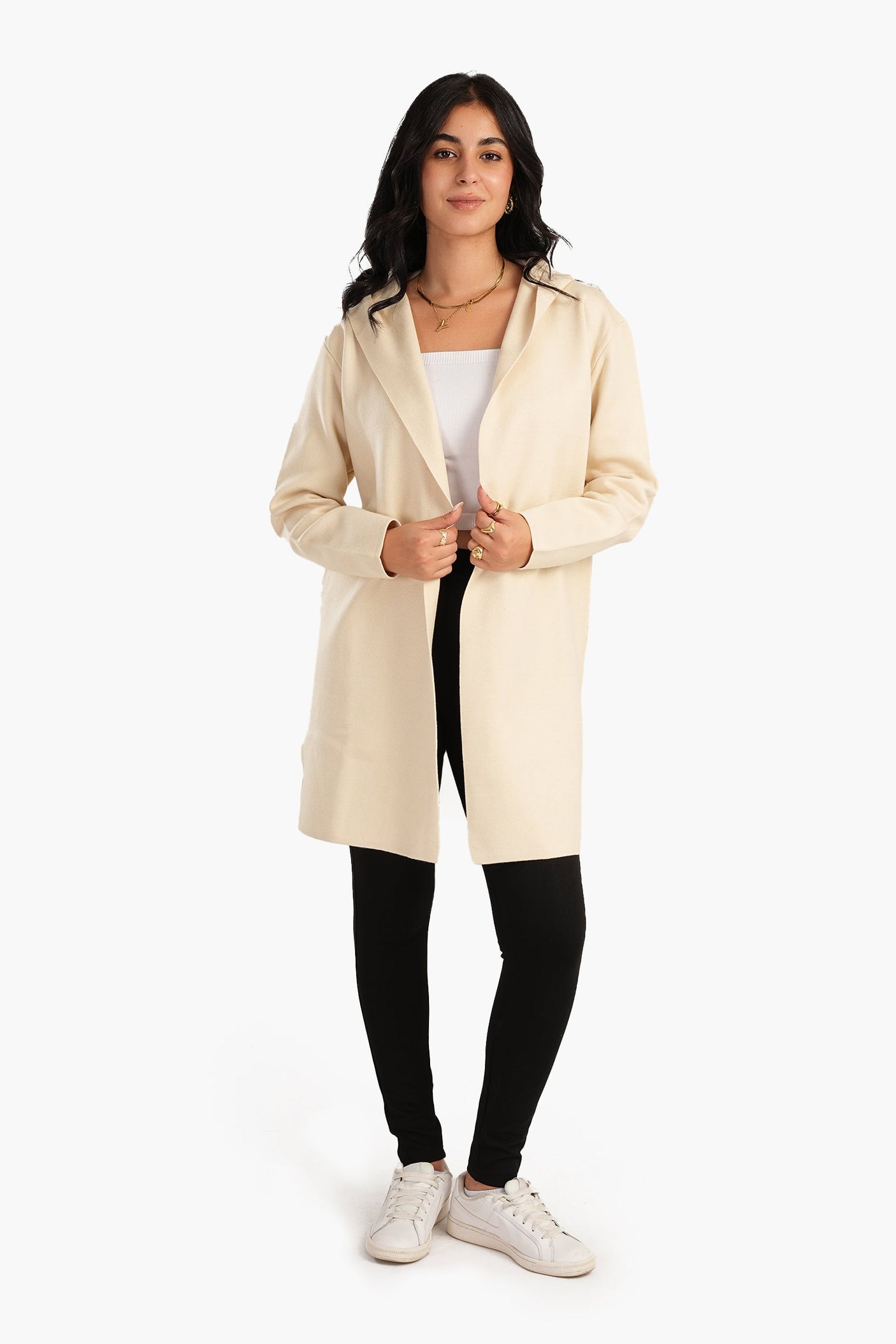 كارينا - طماق جيرسي سوداء