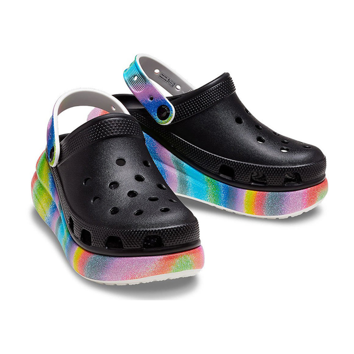 crocs-classic crush spray clogs