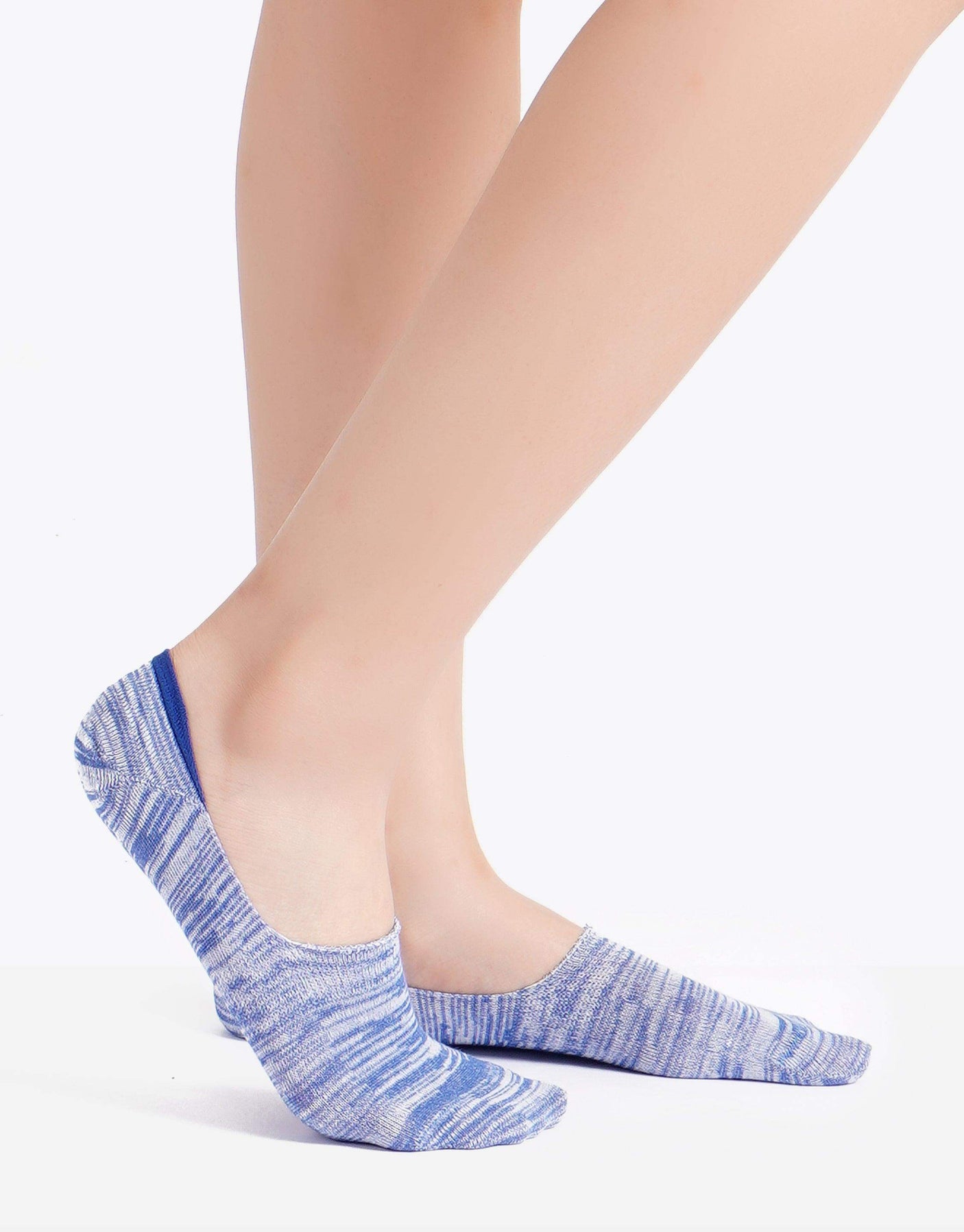 كارينا - جوارب ملونة غير مرئية - 5 أزواج للنساء