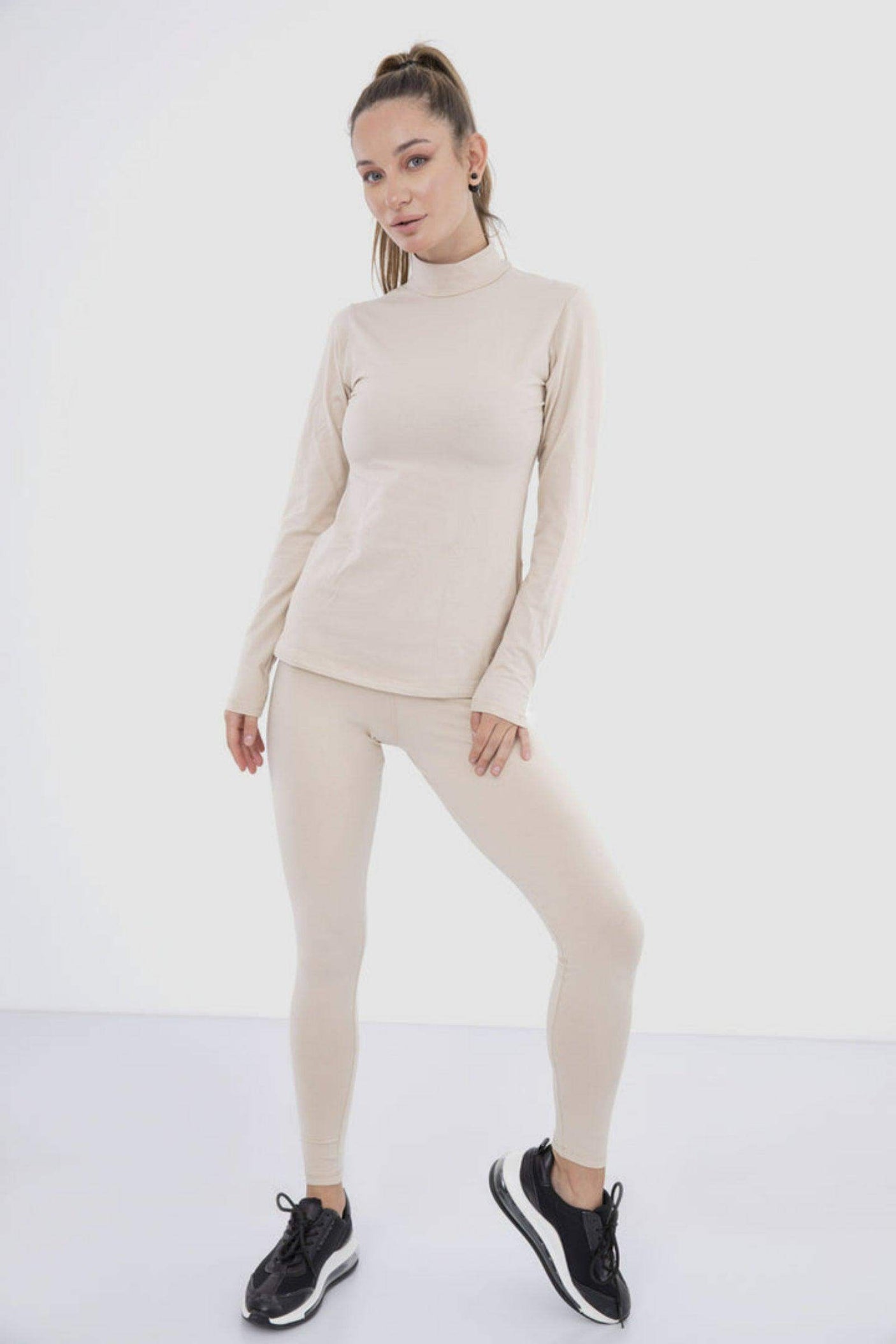 كارينا - بنطلون ليجن ضيق قطن