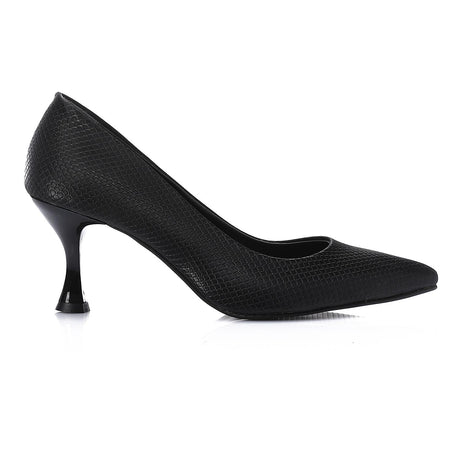 XO - Elegant  Women's Heeled Shoes with Pointed Toe and Stylish  Heel