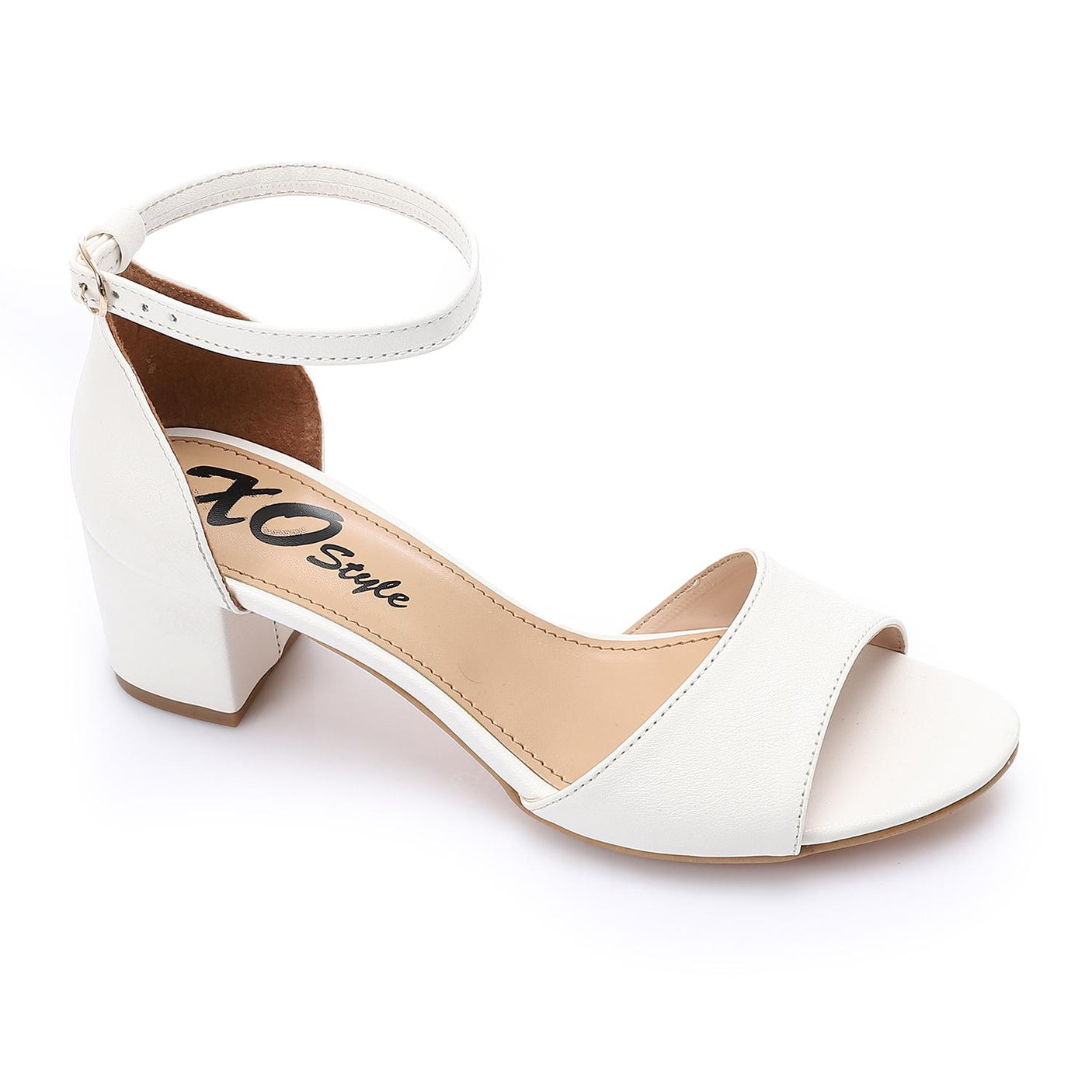 XO - Comfortable women's sandal with a wide heel - High Quality Materials