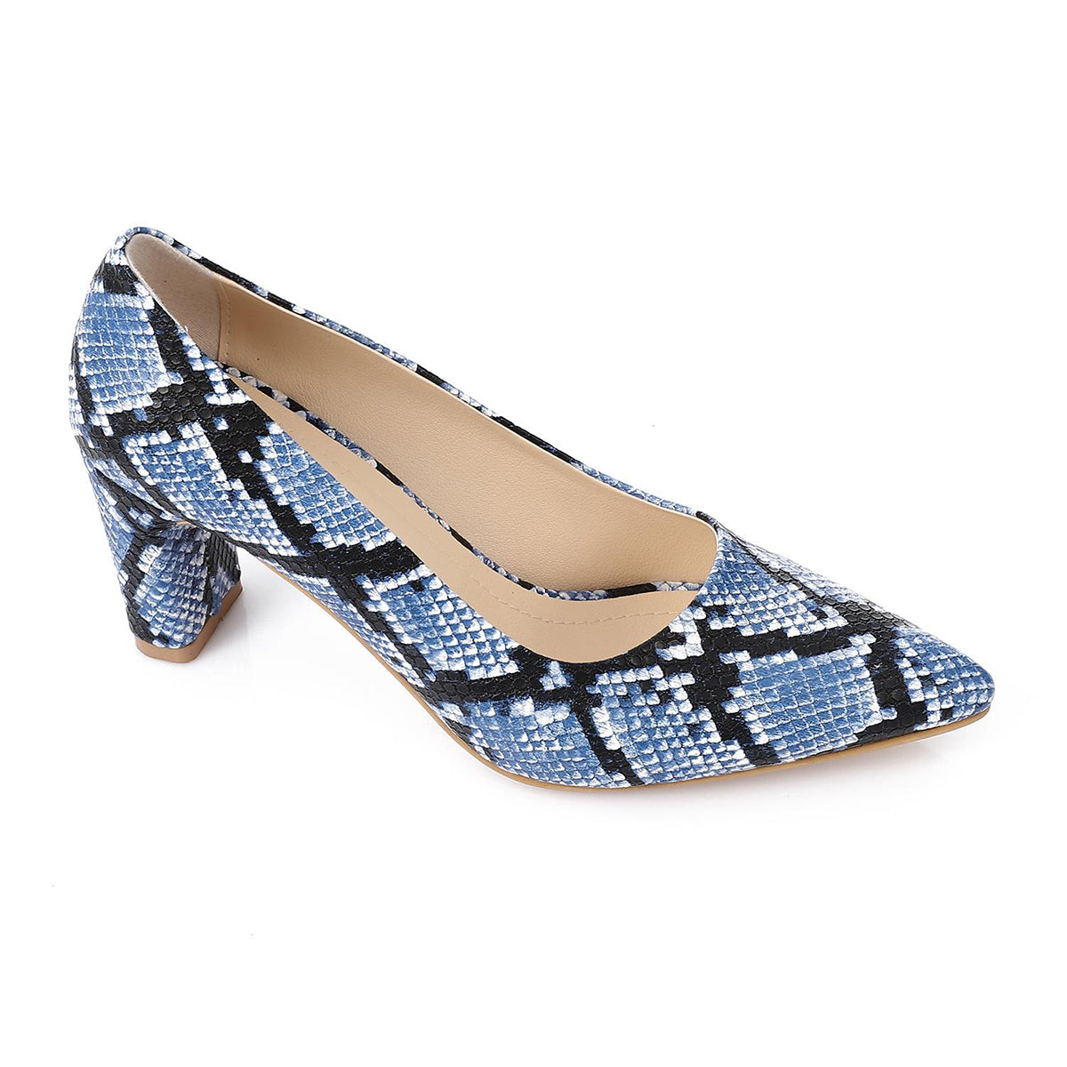 XO -  Women - 's High Heel Mule Sandals – Elegant Pointed Toe, Faux Leather Texture