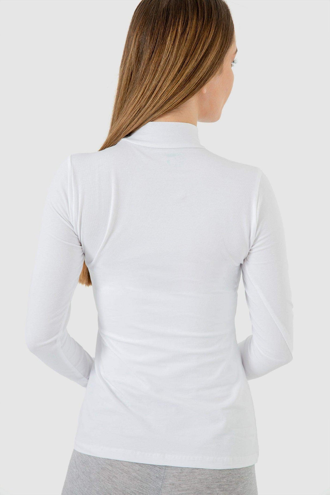 كارينا - توب برقبه عاليه للنساء