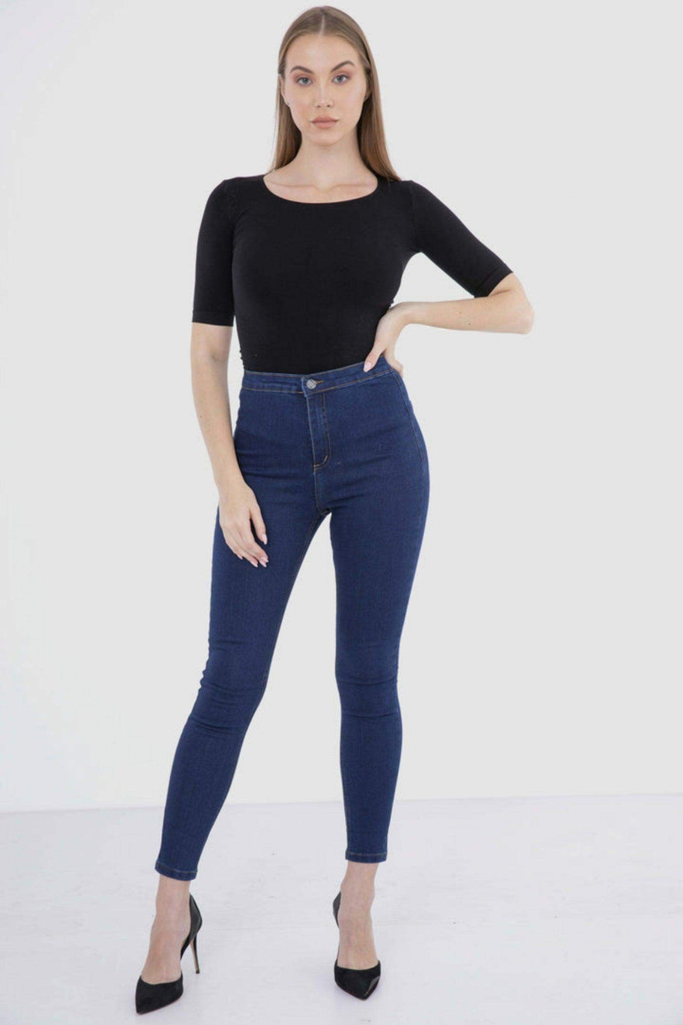 كارينا - توب مايكروفايبر نص كم