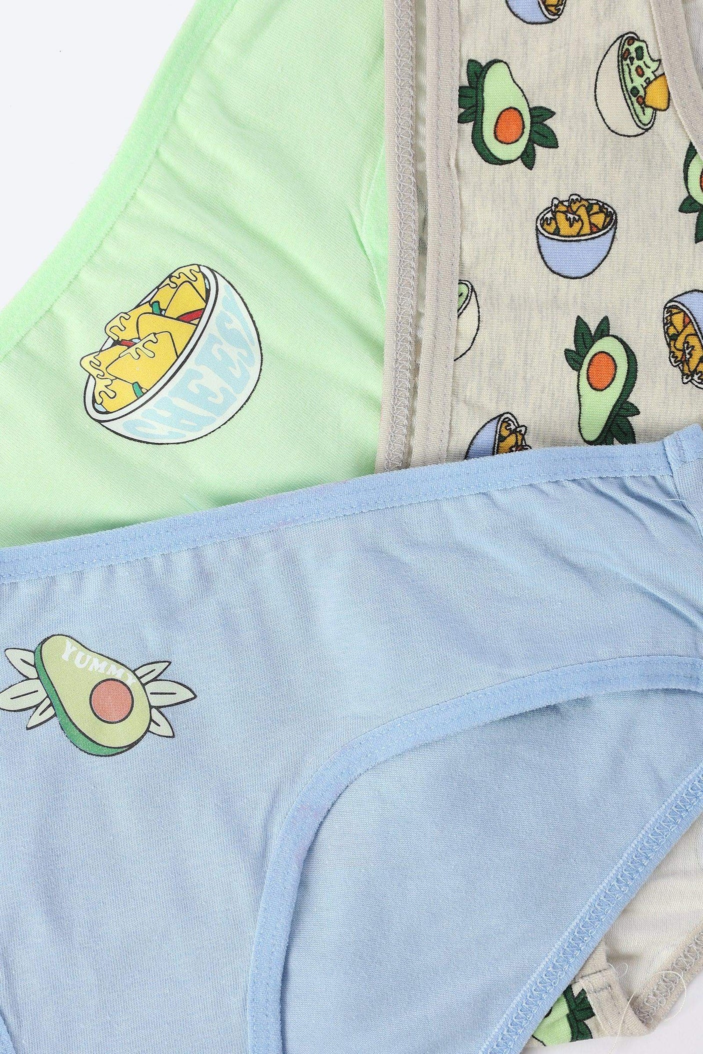 Pack of 3 Cotton Bikini Panties