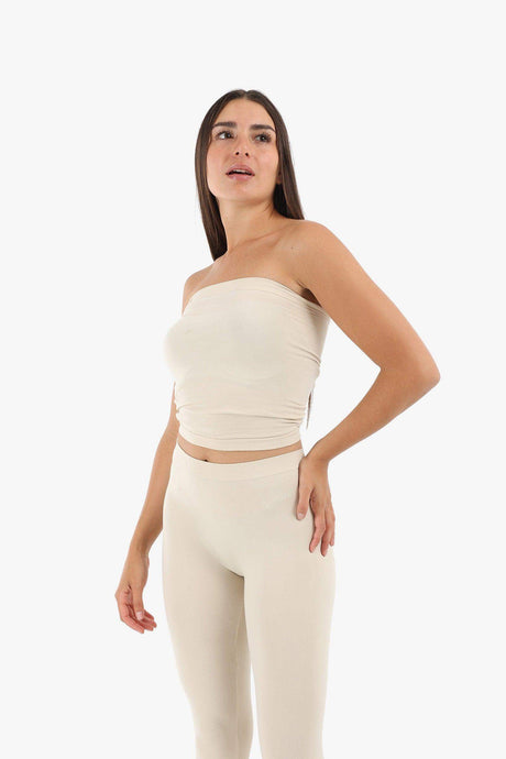 Seamless Strapless Tube Top