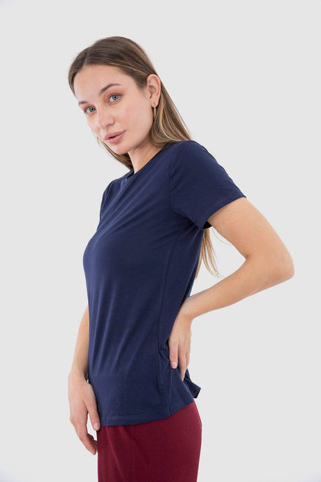 Short Sleeves Viscose Top