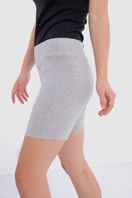 Slim Fit Cotton Leggings Short